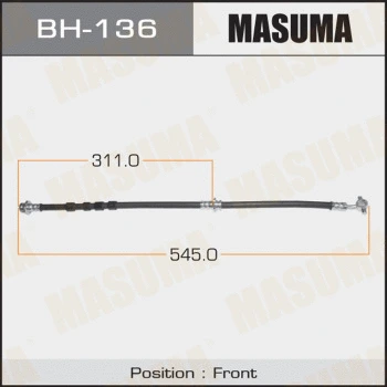 Flexible de frein MASUMA BH-136