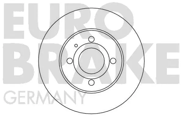 Disque de frein EUROBRAKE 5815201011