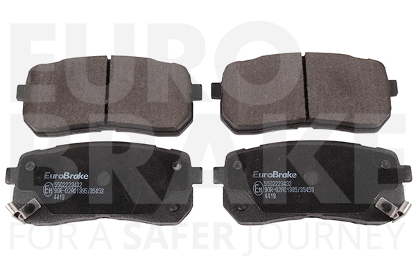Kit de plaquettes de frein, frein à disque EUROBRAKE 5502223432