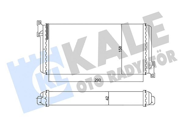 Système de chauffage KALE OTO RADYATÖR 346790