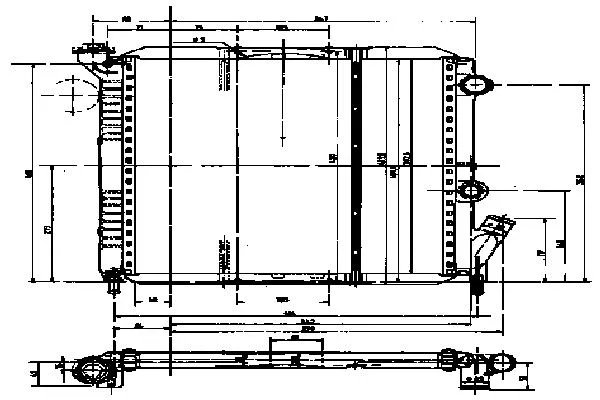 Radiateur, refroidissement du moteur ORDONEZ 1020357815