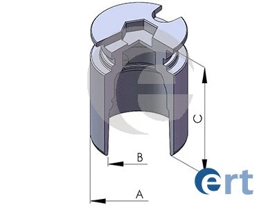 Piston, étrier de frein ERT 150198-C
