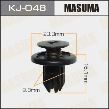 Clip, enjoliveur MASUMA KJ-048