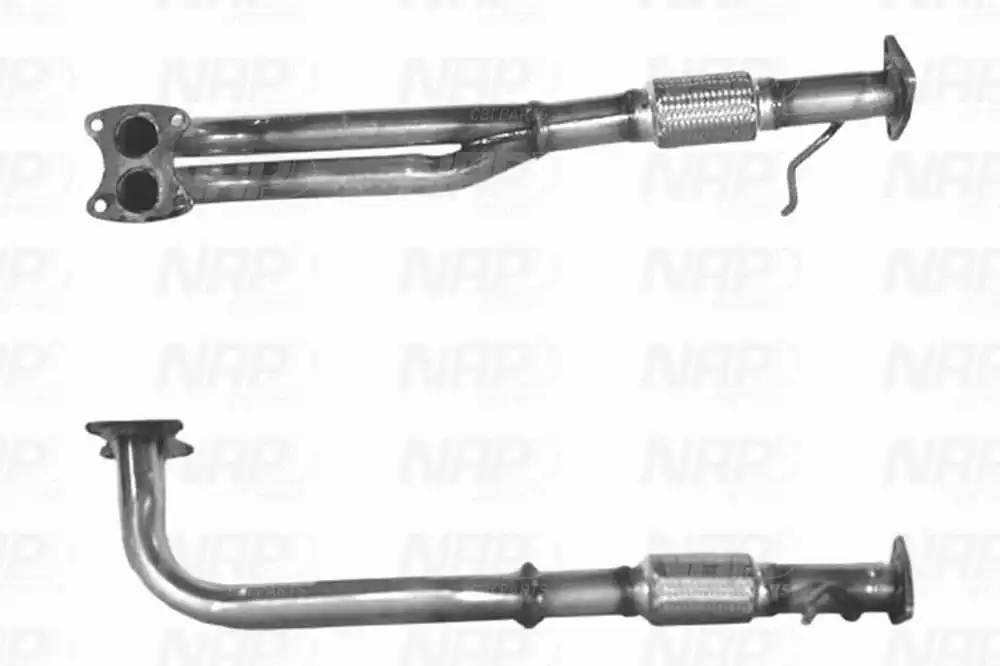Tuyau d'échappement NAP carPARTS GmbH CAF10541