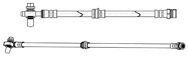 Flexible de frein CEF 512760