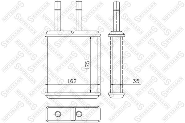 Système de chauffage STELLOX 10-35169-SX