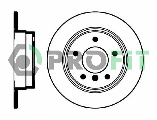 Disque de frein PROFIT 5010-0249