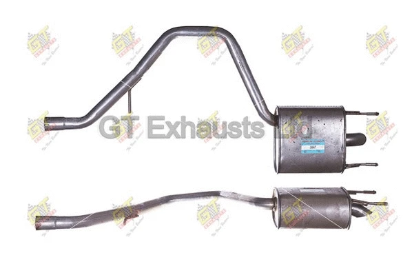 Silencieux arrière GT Exhausts GGM713