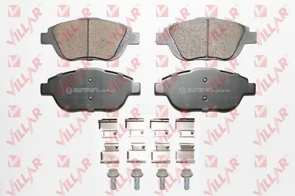 Kit de plaquettes de frein, frein à disque VILLAR 626.1590K