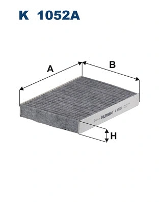 Filtre, air de l'habitacle FILTRON K 1052A