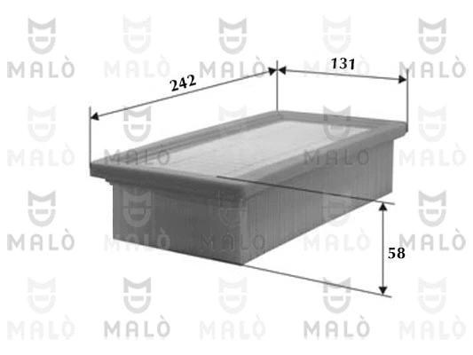 Filtre à air AKRON-MALÒ 1500147