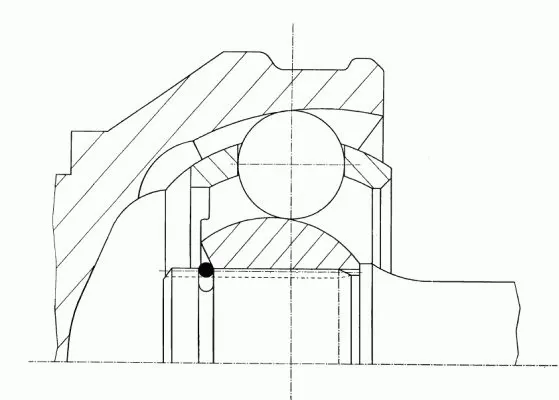 Jeu de joints, arbre de transmission A.Z. Meisterteile AZMT-43-030-1017