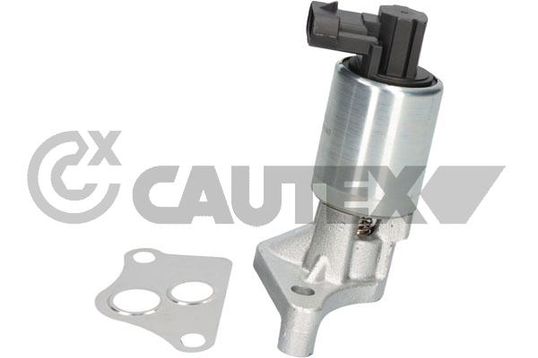 Vanne EGR, commande des gaz d'échappement CAUTEX 757562
