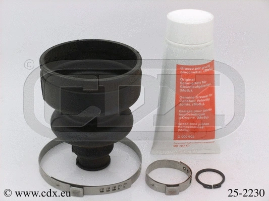 Jeu de joints-soufflets, arbre de commande CDX 25-2230
