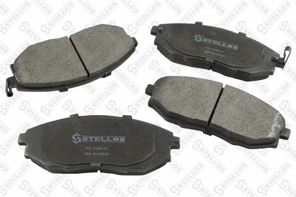 Kit de plaquettes de frein, frein à disque STELLOX 000 042B-SX