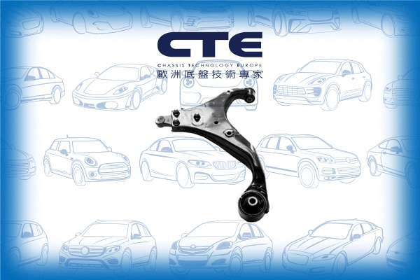 Bras de liaison, suspension de roue CTE CS-2616L