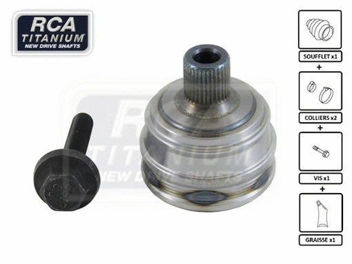 Jeu de joints, arbre de transmission RCA FRANCE AA04