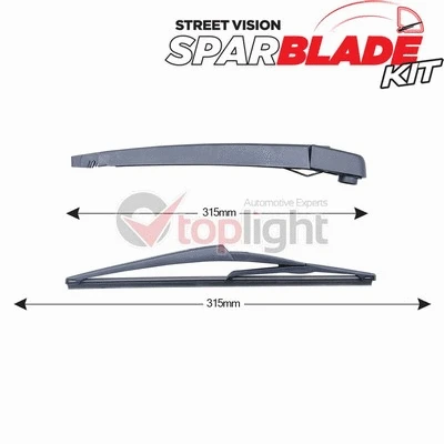 Kit de bras d'essuie-glace, nettoyage des vitres AE TOPLIGHT TRA-F2P13