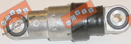 Amortisseur de vibrations, courroie trapézoïdale à nervures MOVIS AST1231