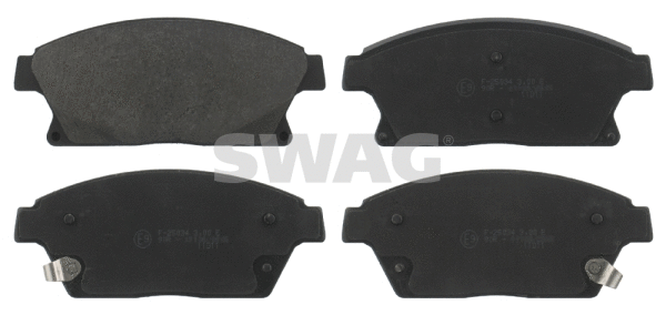 Kit de plaquettes de frein, frein à disque SWAG 40 91 6788