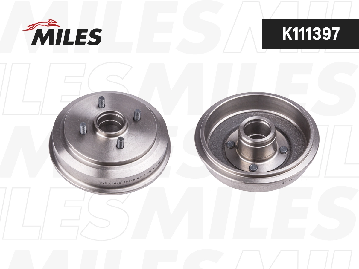 Tambour de frein MILES K111397