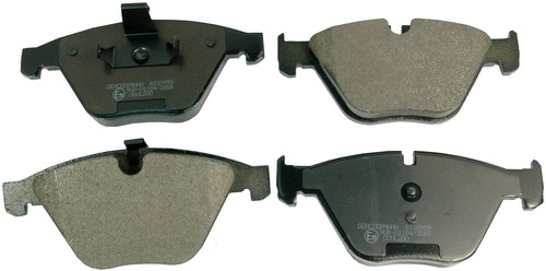 Kit de plaquettes de frein, frein à disque DENCKERMANN B110999
