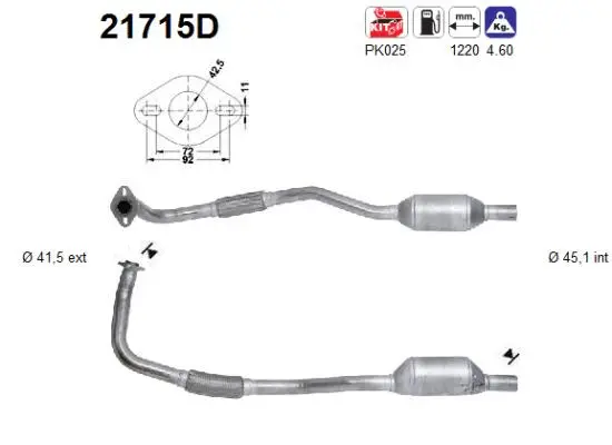 Catalyseur AS 21715D