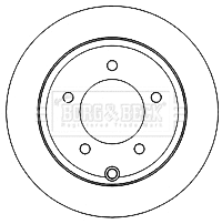 Disque de frein BORG & BECK BBD4819