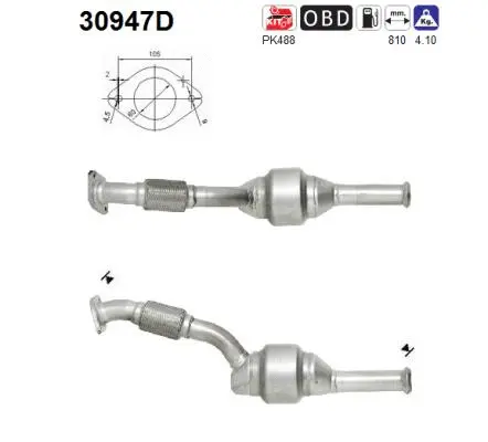 Catalyseur AS 30947D