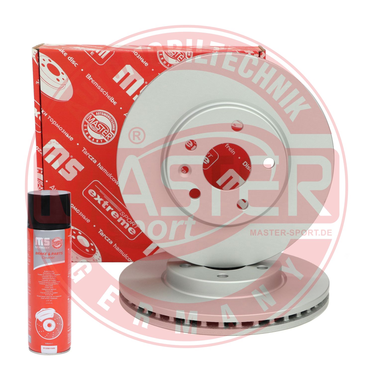 Disque de frein MASTER-SPORT GERMANY 24012601871-SET-MSP