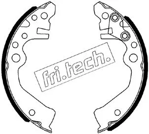 Jeu de mâchoires de frein fri.tech. 1067.206
