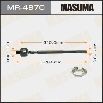 Rotule de direction intérieure, barre de connexion MASUMA MR-4870