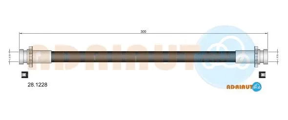 Flexible de frein ADRIAUTO 28.1228