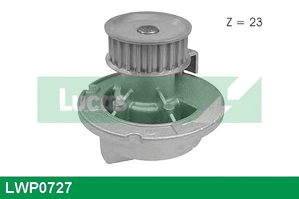 Pompe à eau, refroidissement du moteur LUCAS LWP0727