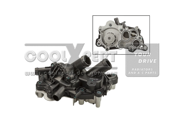 Pompe à eau, refroidissement du moteur BBR Automotive 001-10-25801