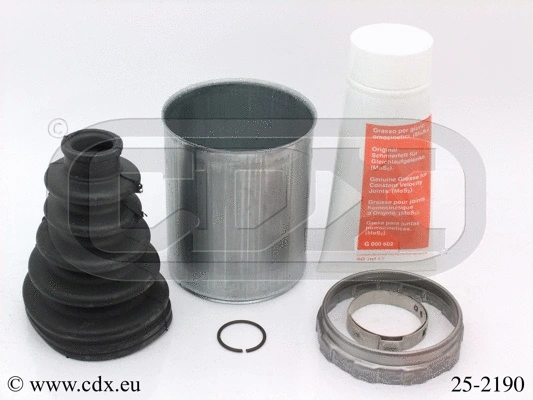 Jeu de joints-soufflets, arbre de commande CDX 25-2190