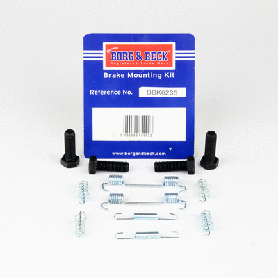 Kit d'accessoires, mâchoires de frein de stationnement BORG & BECK BBK6235