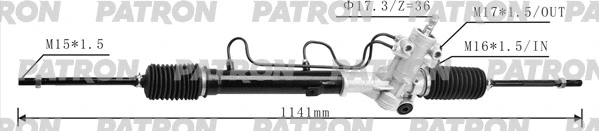 Crémaillère de direction PATRON PSG3043