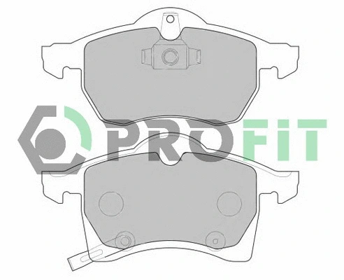 Kit de plaquettes de frein, frein à disque PROFIT 5000-1295 C