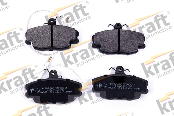 Kit de plaquettes de frein, frein à disque KRAFT AUTOMOTIVE 6005000