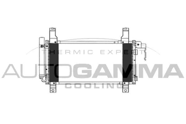 Condenseur, climatisation AUTOGAMMA 103315