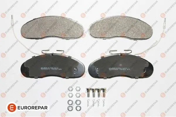 Kit de plaquettes de frein, frein à disque EUROREPAR 1617268080