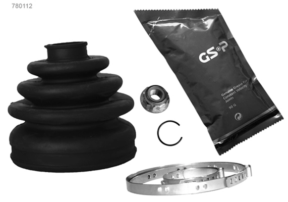 Jeu de joints-soufflets, arbre de commande GSP-BR 780112