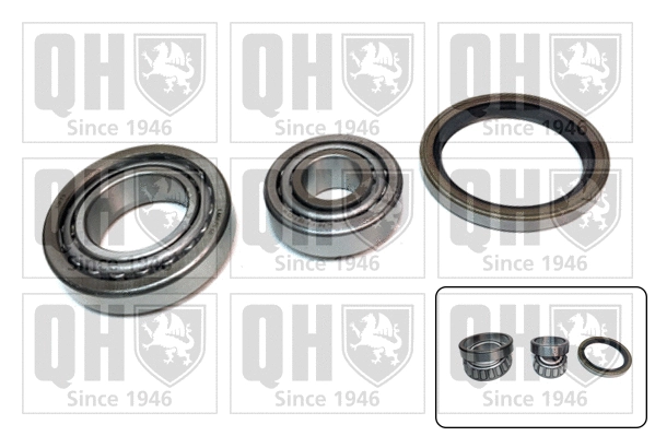 Kit de roulements de roue QUINTON HAZELL QWB705