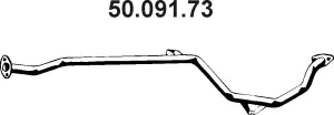Tuyau d'échappement EBERSPÄCHER 50.091.73