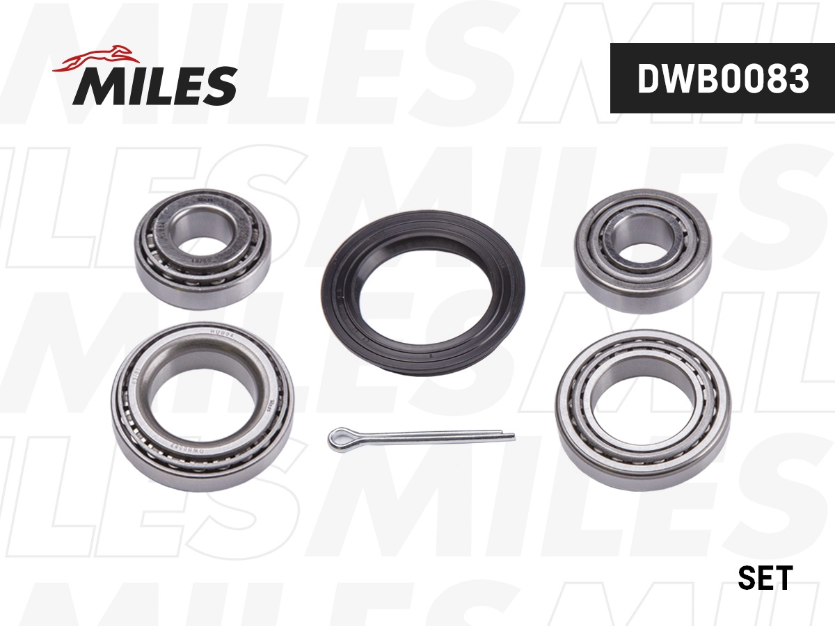 Kit de roulements de roue MILES DWB0083