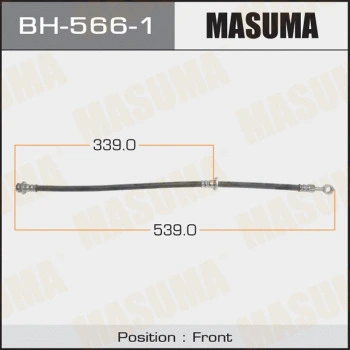 Flexible de frein MASUMA BH-566-1