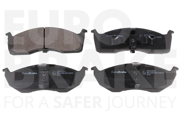 Kit de plaquettes de frein, frein à disque EUROBRAKE 5502229311
