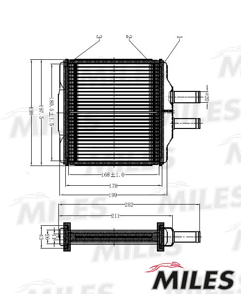 Système de chauffage MILES ACHM004