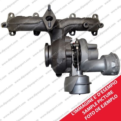 Turbocompresseur, suralimentation DIPASPORT TRB026N